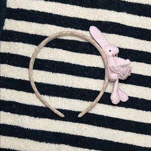 Charming Pink Bunny Hairband for Kids